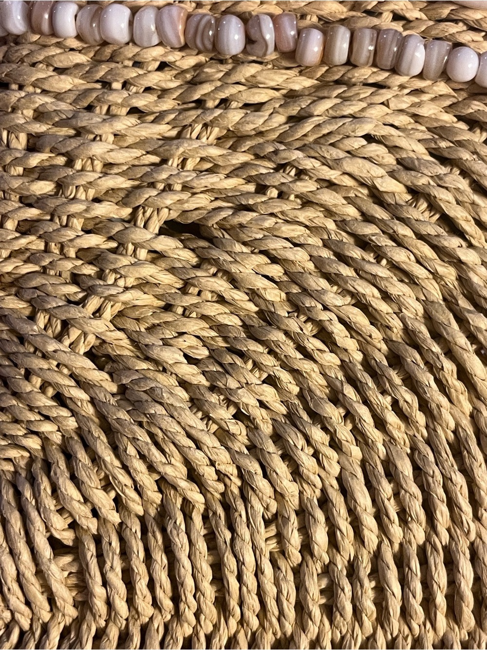 NWT Stoney Clover Lane Seashell Woven Clutch - Picture 12 of 12